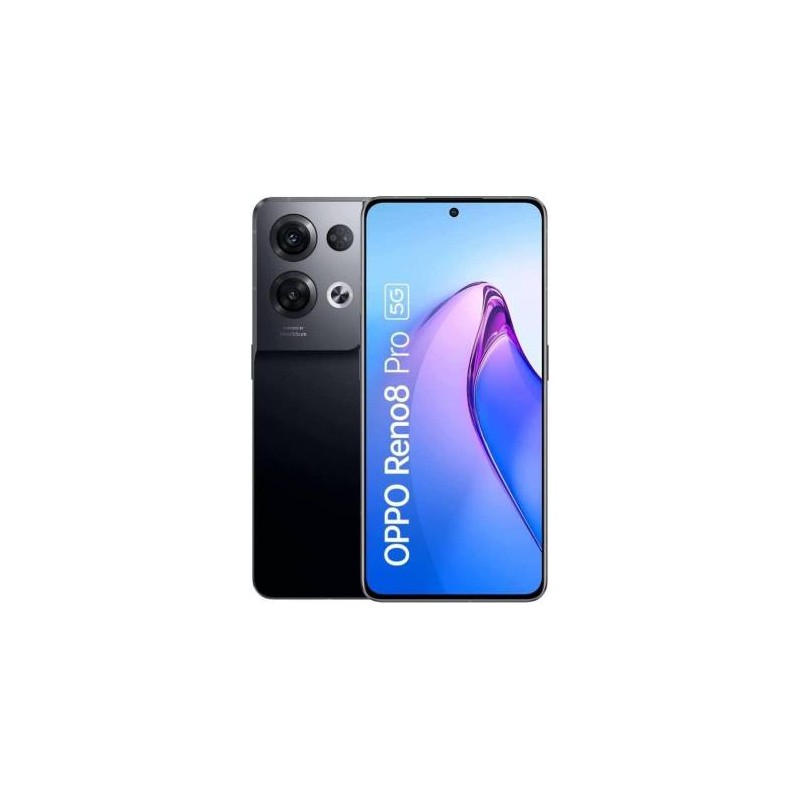 OPPO Reno 8 Pro 8+256GB 6.7'' 5G Glazed Black DS ITA