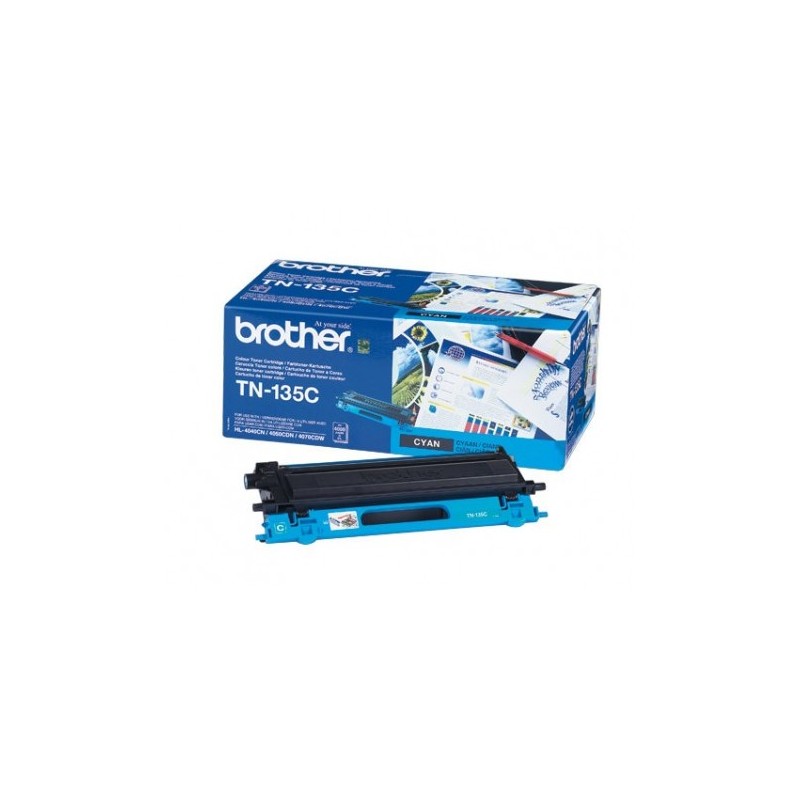 TONER ORIGINALE BROTHER TN-135 CIANO