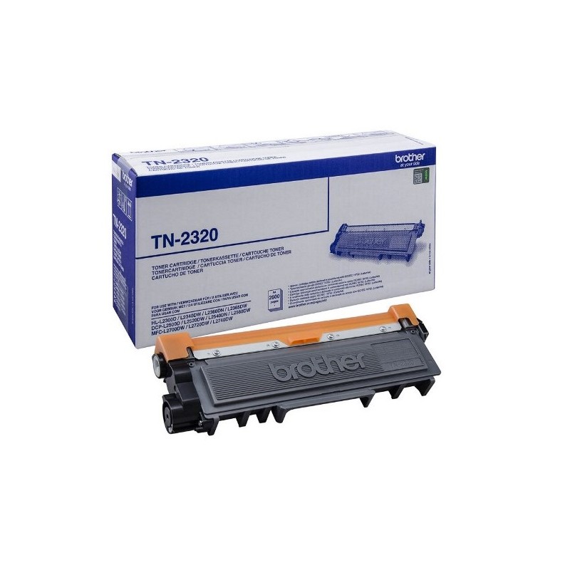 TONER ORIGINALE BROTHER TN-2320 NERO