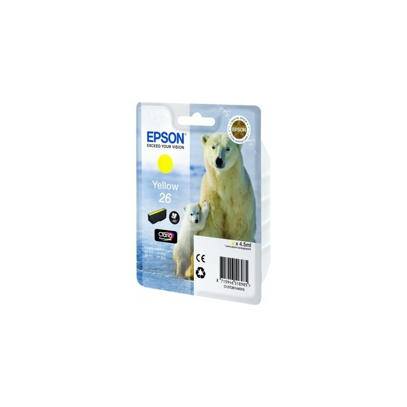 Cartuccia Originale Epson T2614 Gialla