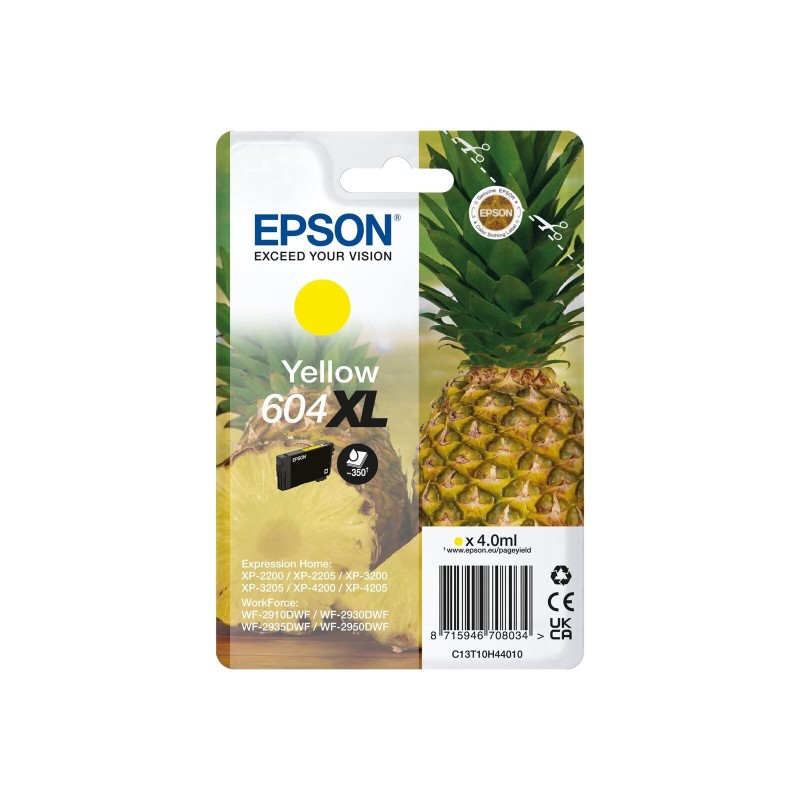 Cartuccia Originale Epson 604 XL Giallo C13T10H44010