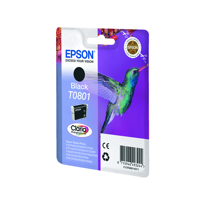 Cartuccia Originale Epson T0801 Black