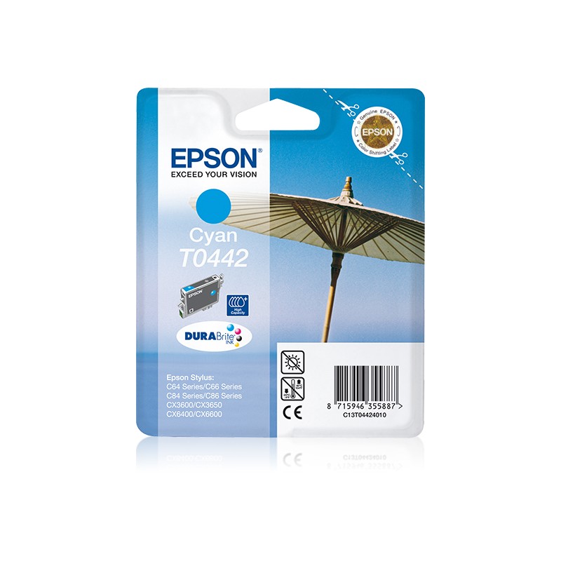 Cartuccia Originale Epson T0442 Ciano