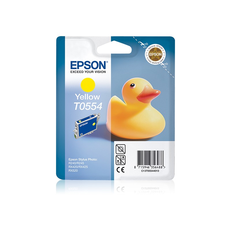 Cartuccia Originale Epson T0554 Yellow