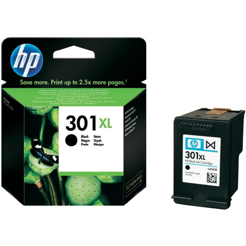 CARTUCCIA ORIGINALE HP CH563EE N.301XL NERO