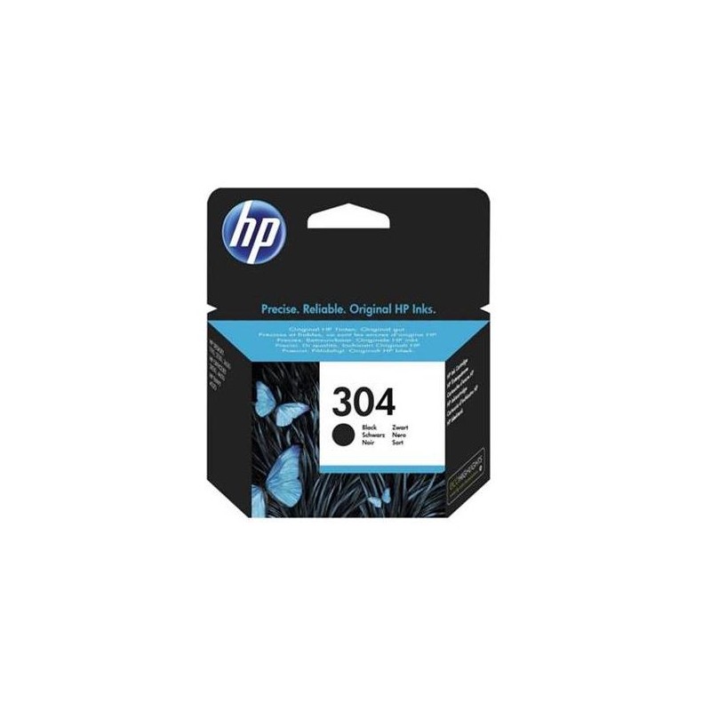 CARTUCCIA ORIGINALE HP N9K06AE 304 NERO