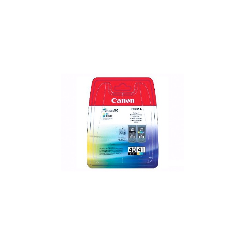 CARTUCCIA ORIGINALE CANON PG-40 CL-41 MULTIPACK (0615B043)