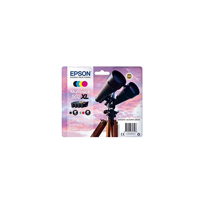 CARTUCCIA ORIGINALE EPSON 502XL MULTIPACK