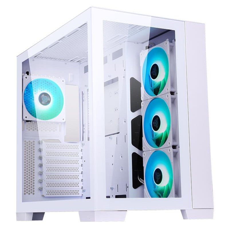 CASE itek GAMING DARK CAVE WHITE EDITION ITGCADCAGW - NO ALIMENTATORE - BIANCO