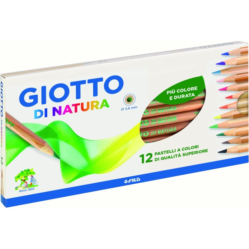 Pastelli GIOTTO Di Natura a 12 FILA