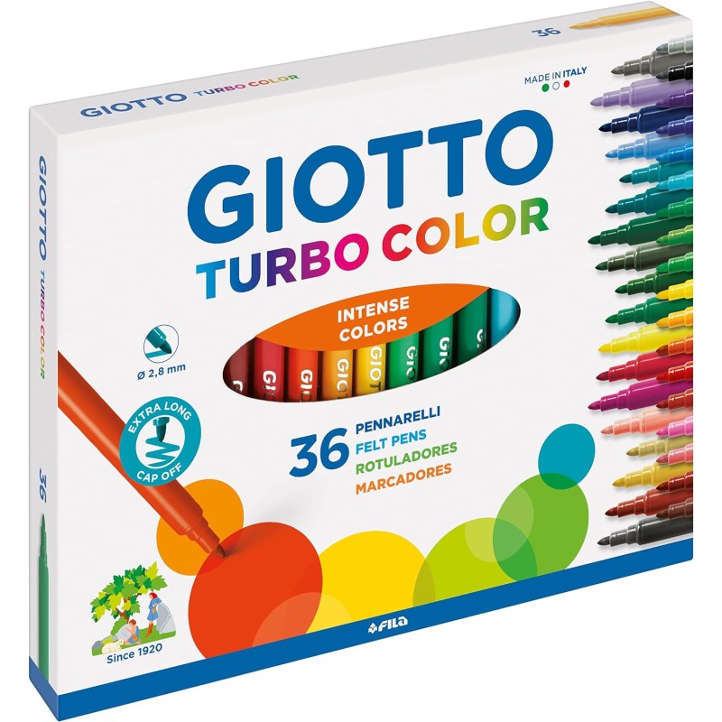 Pennarelli Giotto Turbo Color 36 pz