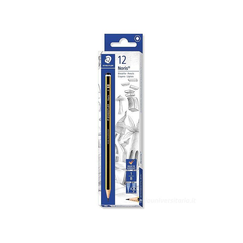 Matite STAEDTLER Noris 120-1B conf 12 (0,25/pz)