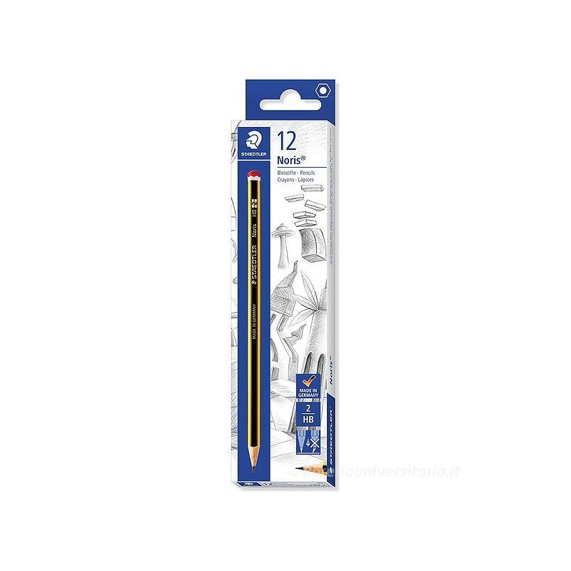 Matite STAEDTLER Noris 120-2 HB conf 12 (0,25/pz)