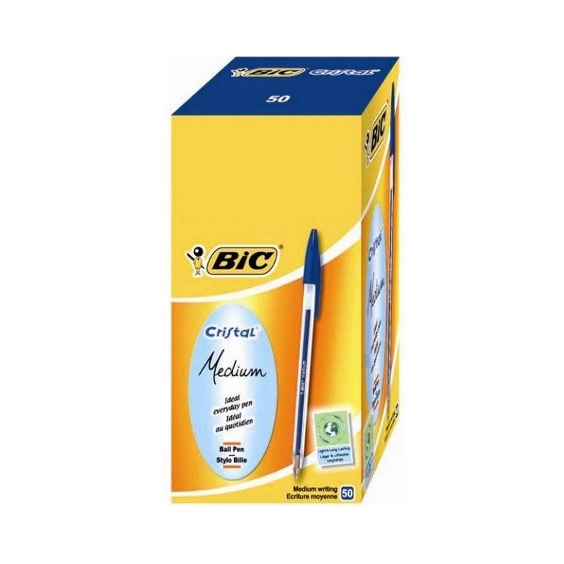 Penne BIC Cristal Blu CONF.50PZ