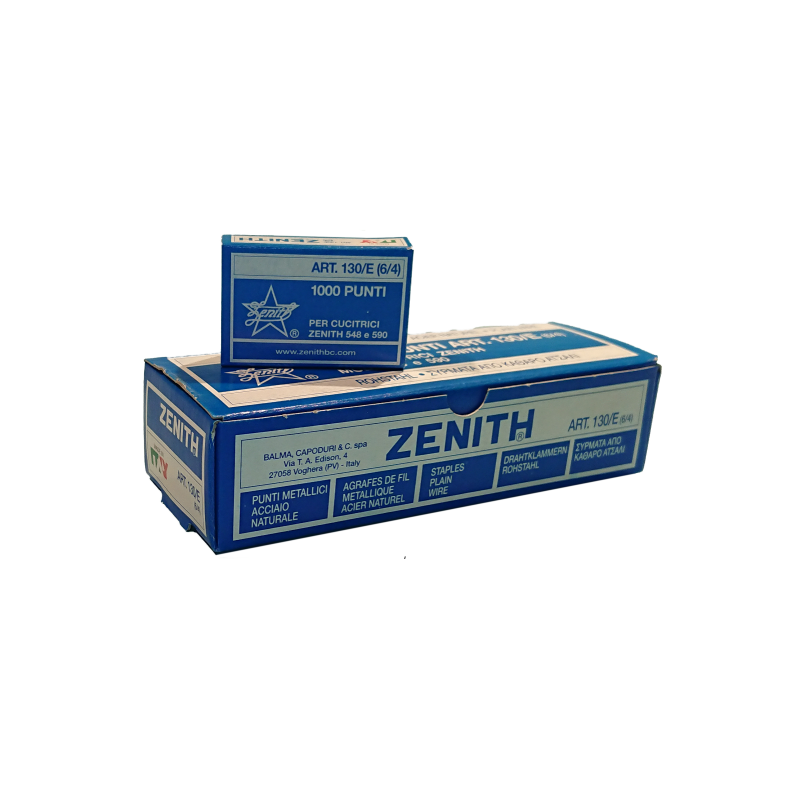 PUNTI METALLICI ZENITH PASSO 130/E 548 DA 10000 PUNTI