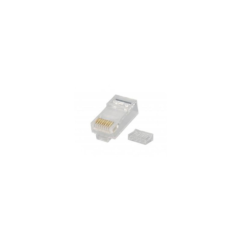 CONNETTORE PLUG RETE RJ45 8P CAT.6 UTP (CONF. 50PZ) (CV-LAN-027)