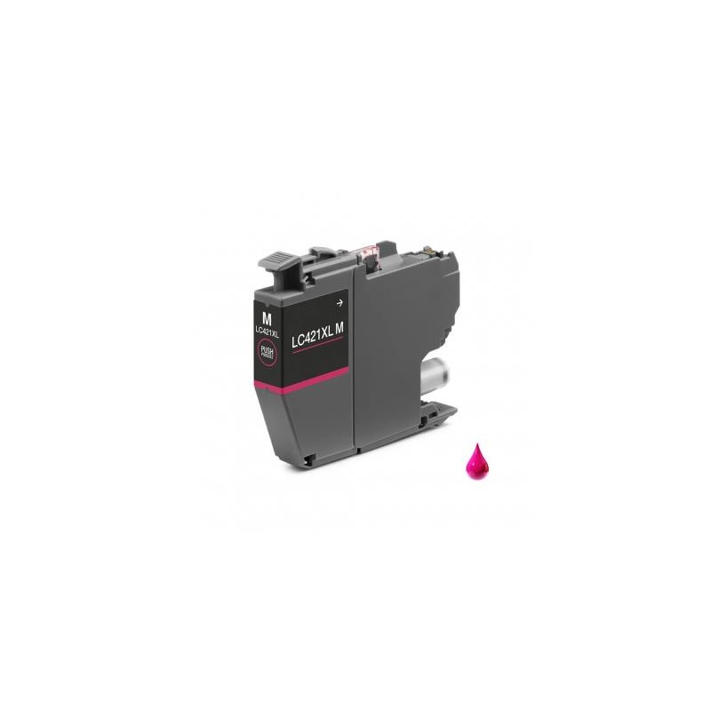 CARTUCCIA COMPATIBILE BROTHER LC421XL MAGENTA