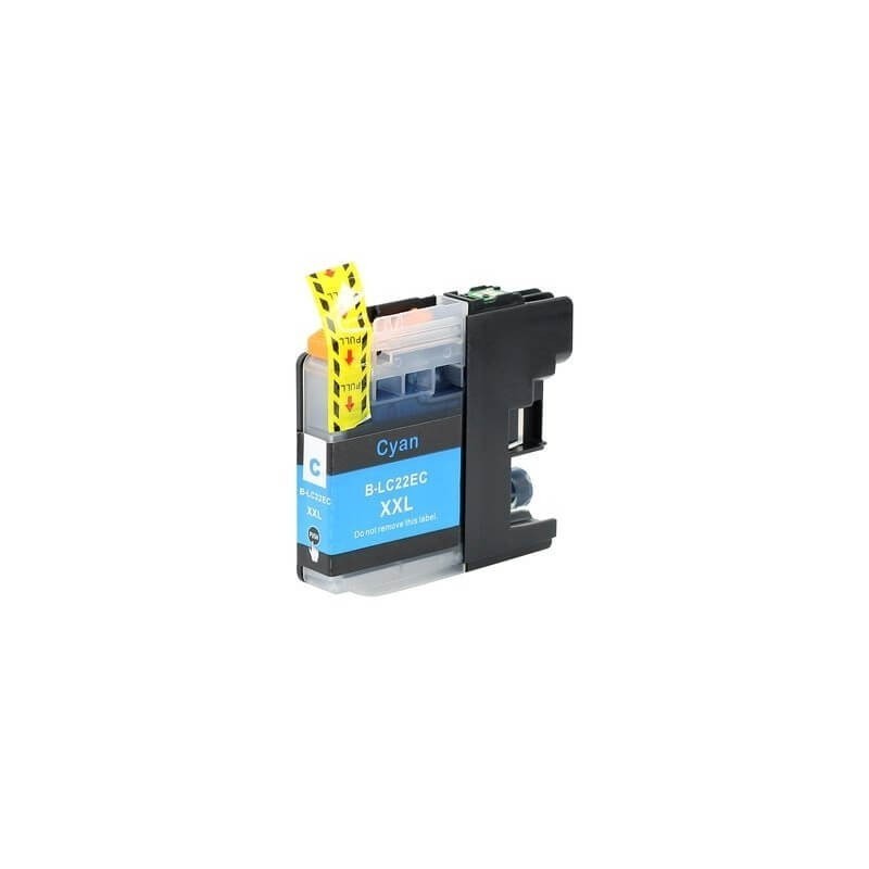 Cartuccia Compatibile Brother LC22EC Ciano