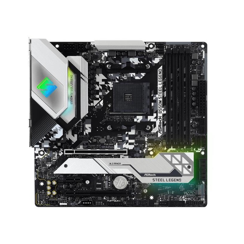 Main Board Asrock B550M STEEL LEGEND (90-MXBCU0-A0UAYZ) SK AM4