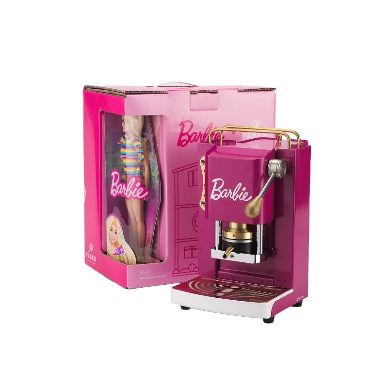 MACCHINA DA CAFFE' FABER A CIALDE MINI PRO DELUXE BARBIE LIMITED EDITION (BRB04)