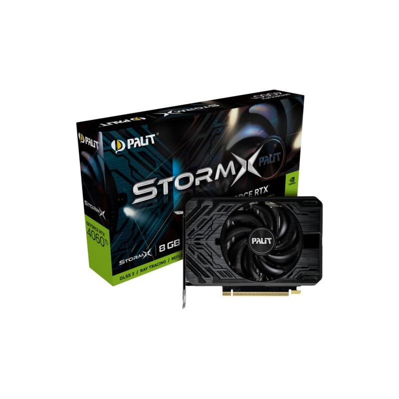 SCHEDA VIDEO PALIT GEFORCE RTX 4060 TI STORMX 8 GB (NE6406T019P1-1060F)