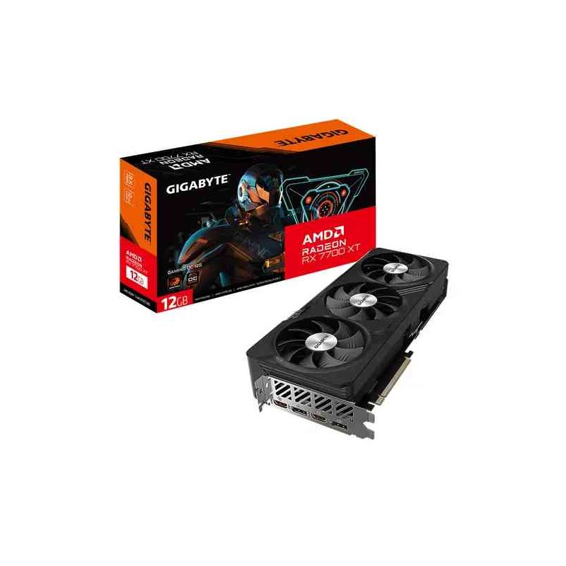 SCHEDA VIDEO Gigabyte RADEON RX7700 XT GAMING OC 12G 12G-L/OC 12GB (GV-R77XTGAMING OC-12GD)