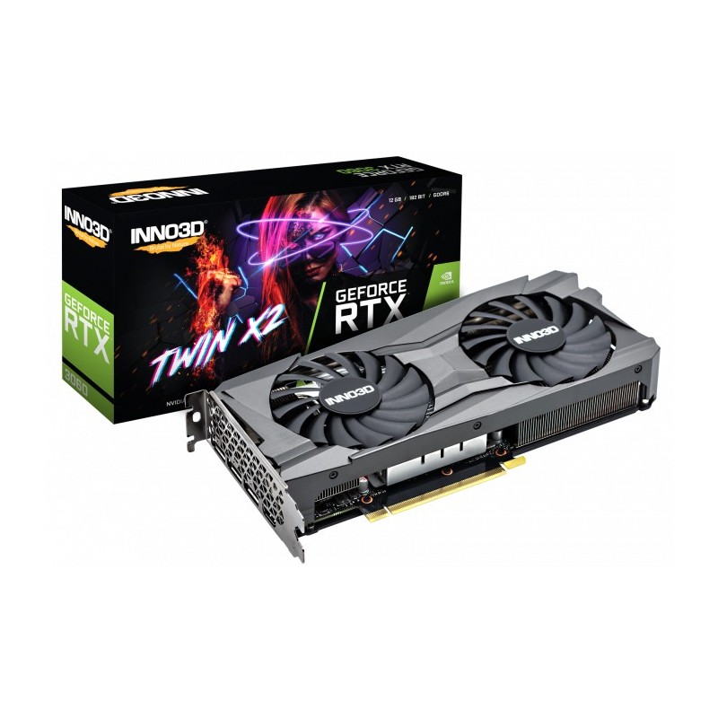 SCHEDA VIDEO GEFORCE RTX 3060 TWIN X2 12 GB (N30602-12D6-119032AH)