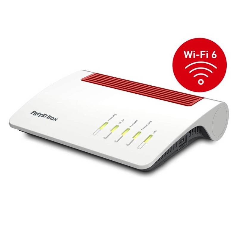 ROUTER ADSL2 FRITZ BOX 7590AX INTERNATIONAL WIRELESS WIFI6 (20002999)