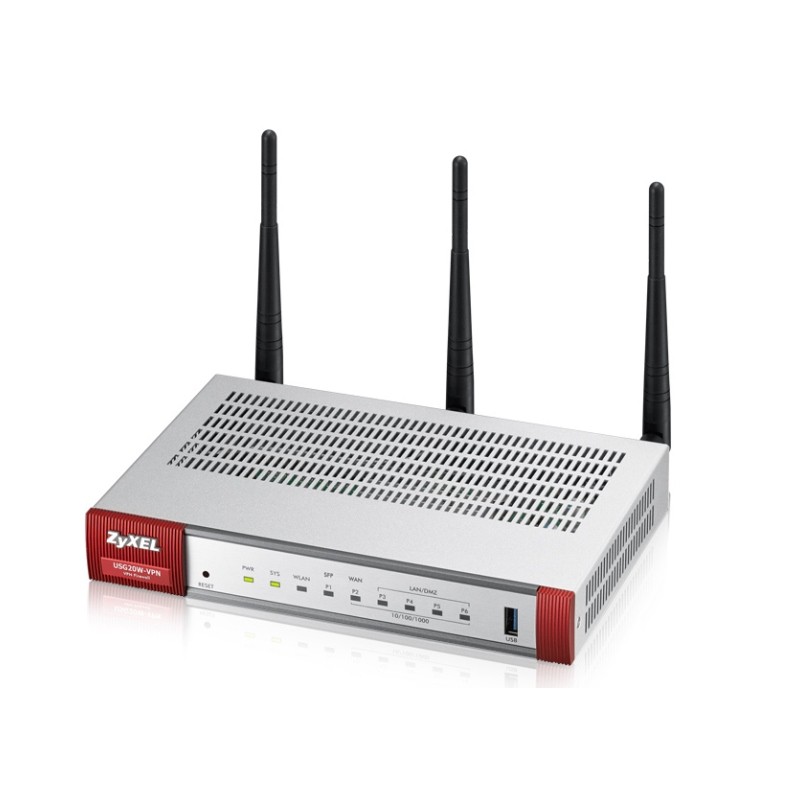 ROUTER Zyxel FIREWALL WIRELESS VPN SECURITY GATEWAY 20W (USG20W-VPN-EU0101F)