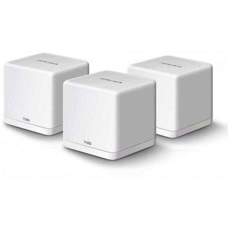 ACCESS POINT Mercusys HOME MESH WIFI SYSTEM HALO H30G (3 PACK) AC1300