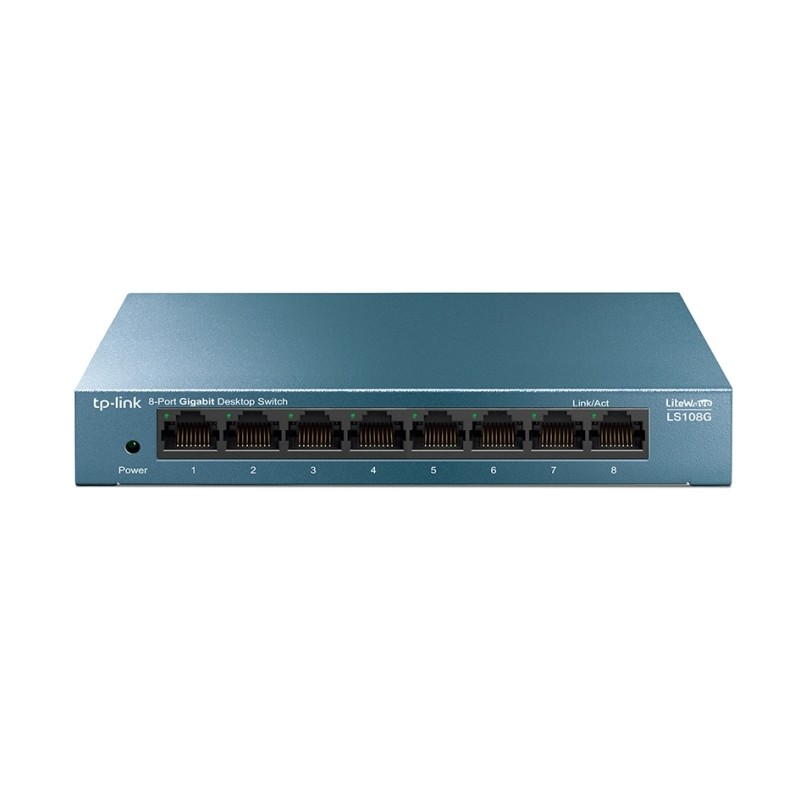 SWITCH RETE Tp-Link 8 PORTE 10/100/1000 LS108G