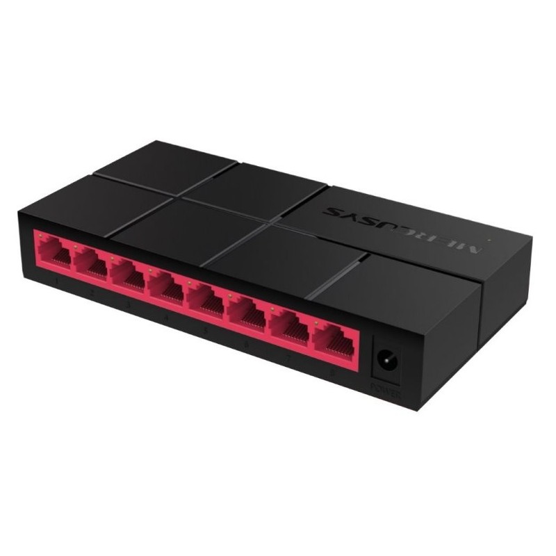 SWITCH RETE MERCUSYS 8 PORTE MS-MS108G 10/100/1000