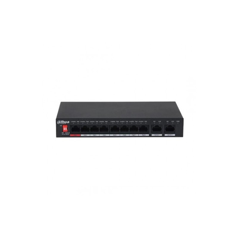 SWITCH RETE Dahua 8 PORTE 10/100/1000 PFS3010-8ET-96-V2 POE