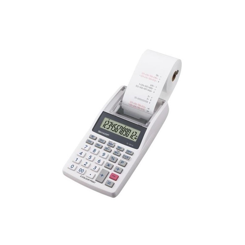 CALCOLATRICE Sharp MINI EL-1611V SCRIVENTE