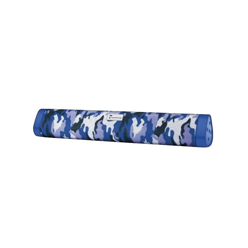 BARRA AMPLIFICATA SOUNDBAR TM-A15-CAMB SENZA FILI CAMOUFLAGE BLU