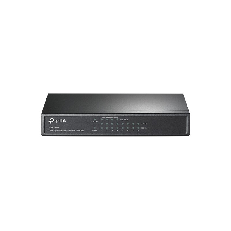 SWITCH RETE TP-LINK TL-SG1008P 10/100/1000 8 PORTE