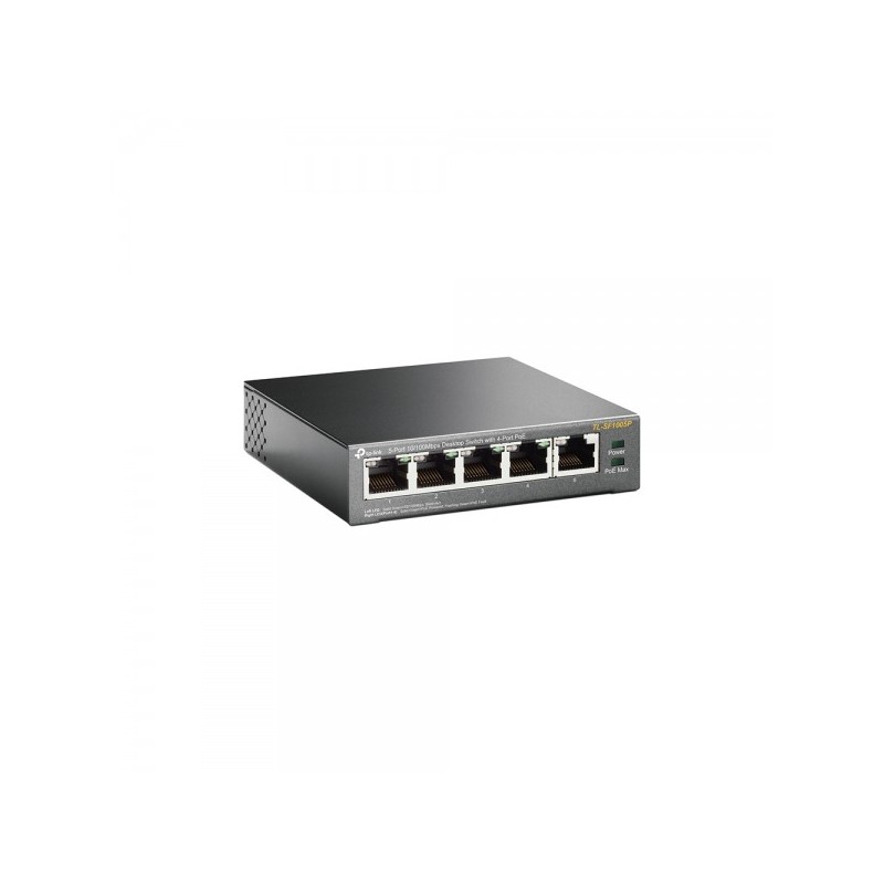 HUB SWITCH RETE 5 PORTE 10/100 TL-SF1005P POE