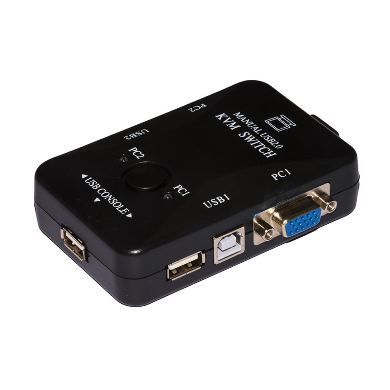 SWITCH KVM LINK LKKWM2 VGA USB 2.0