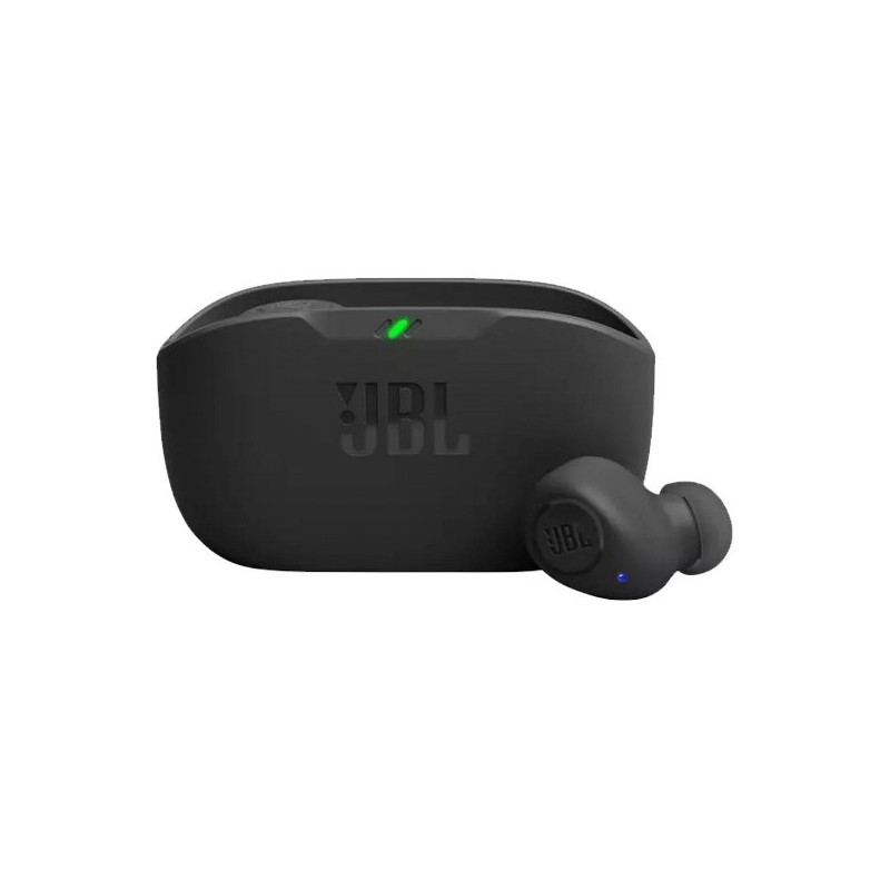 AURICOLARI BLUETOOTH WAVE BUDS + CUSTODIA RICARICA - COLORE NERO