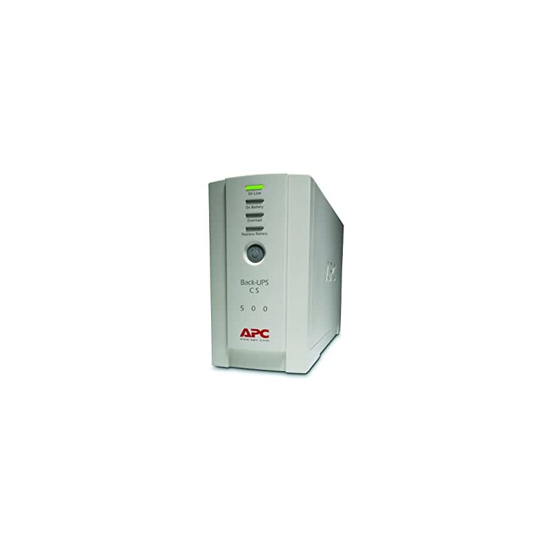 APC Back-UPS CS - BK500EI - Gruppo di continuità (UPS) 500VA (4 Uscite IEC, Prese protette)