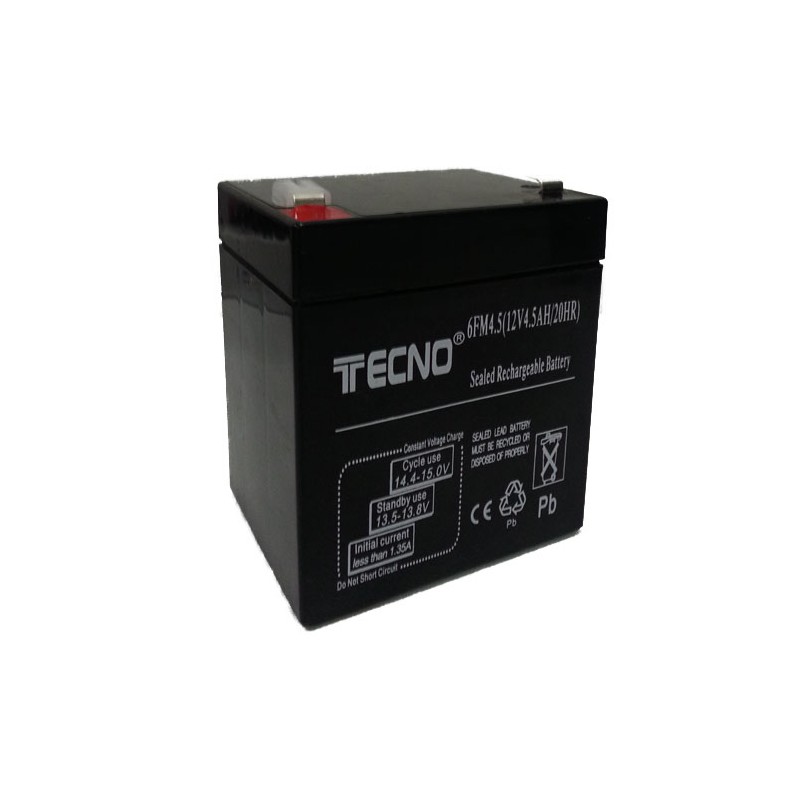 BATTERIA PER UPS AL PIOMBO 12V 4.5A