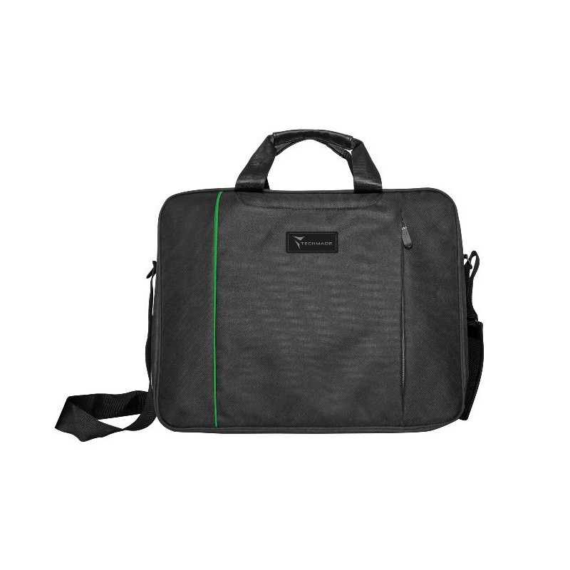 BORSA PER NOTEBOOK Techmade 15.6' NERO/VERDE (TM-PCBAG-BKG)