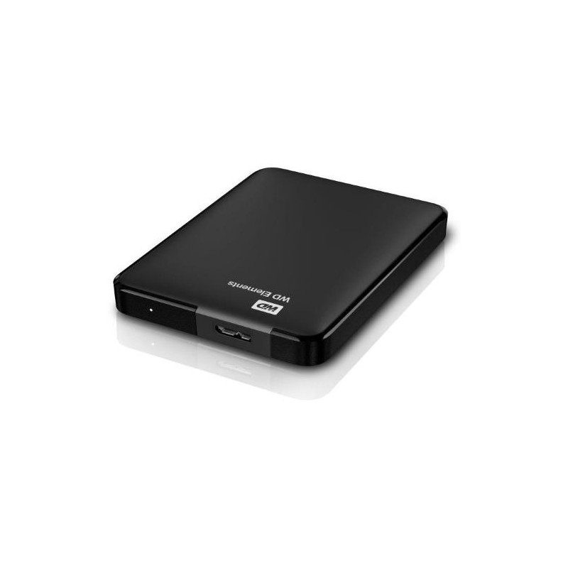 WD Elements Hard Disk Esterno, Portatile, USB 3.0, 5 TB, Nero