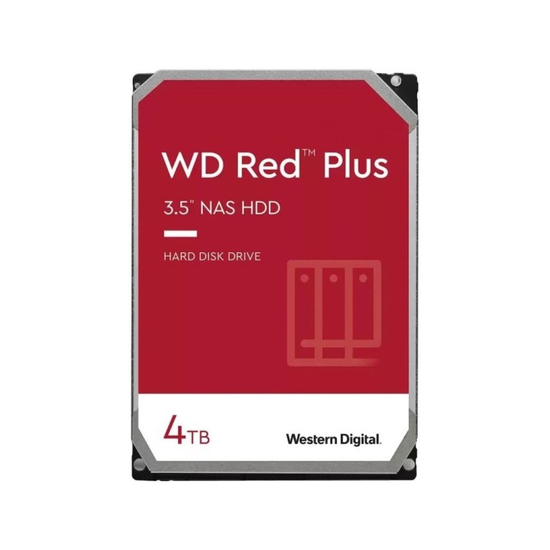 HARD DISK WD RED PLUS 4 TB NAS SATA 3 3.5 (WD40EFPX)