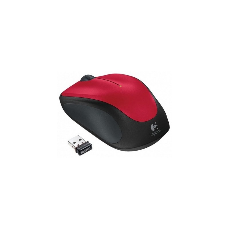 MOUSE M235 ROSSO WIRELESS (910-002496)