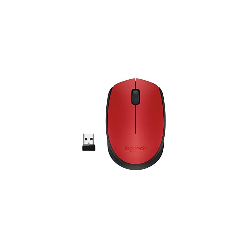 MOUSE LOGITECH M171 WIRELESS RED