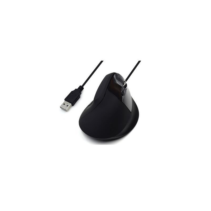 MOUSE EWENT USB ERGONOMICO IMPUGNATURA VERT.