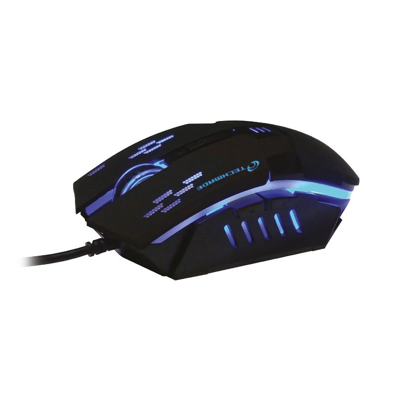 MOUSE GAMING TECHMADE TM-PG-20 FILO NERO/LED