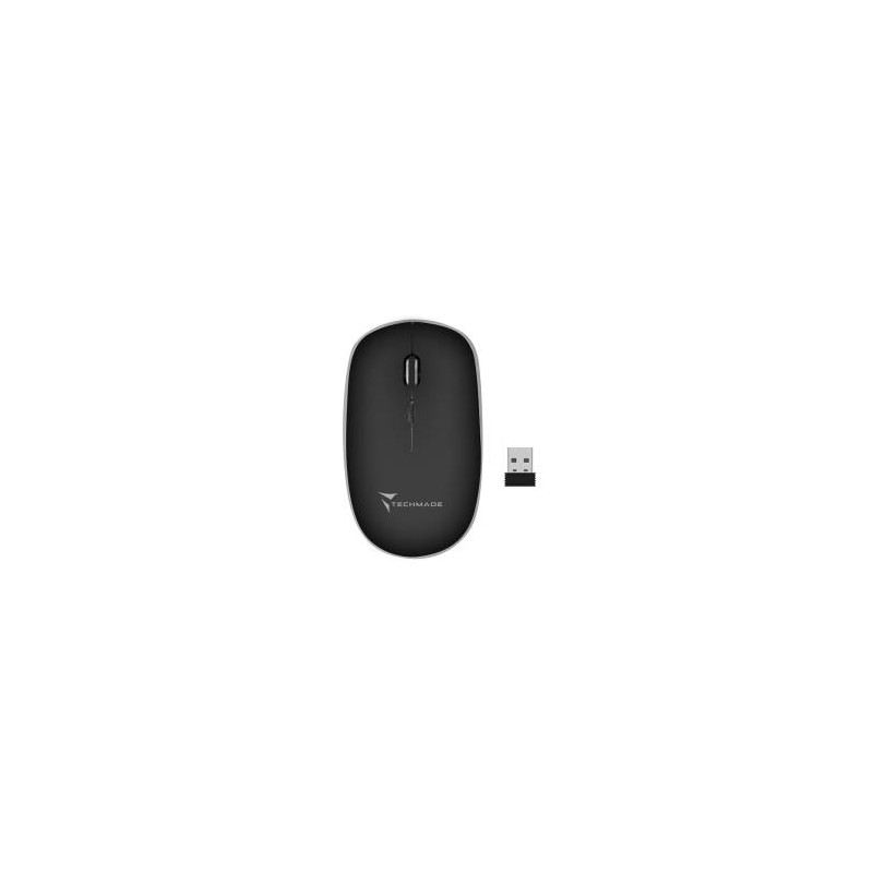 MOUSE TECHAMDE TM-MUSWN4B-BK WIRELESS NERO