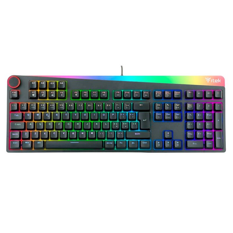 TASTIERA ITEK GAMING X31 MECCANICA RGB (ITKGMCX31) NERO